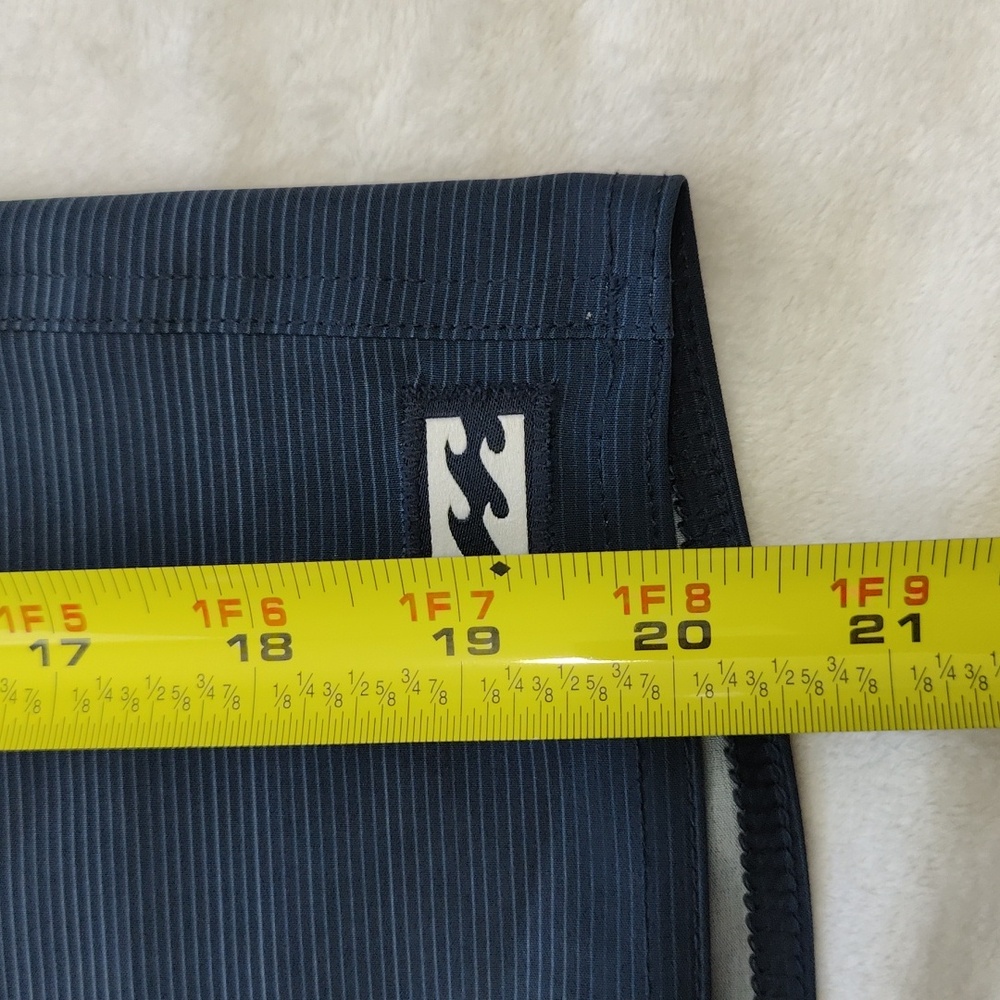 173. Billabong All Day Stripe Pro Performance Boardshorts | Color: Navy - Picture 6 of 9